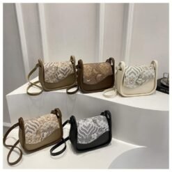 New Floral Embossed Flap Design Bag RM170