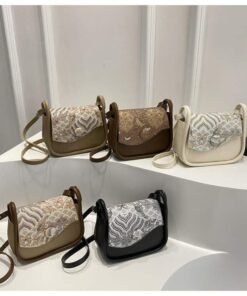 New Floral Embossed Flap Design Bag RM170