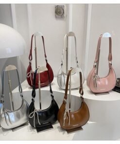 Elegant Half-Moon Ladies Shoulder Bag Rm176