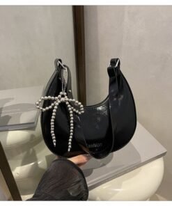 Alternative view of Elegant Half-Moon Ladies Shoulder Bag Rm176